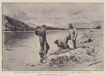 To Klondyke and Back, panning for Gold on the Yukon River by Charles Edwin Fripp